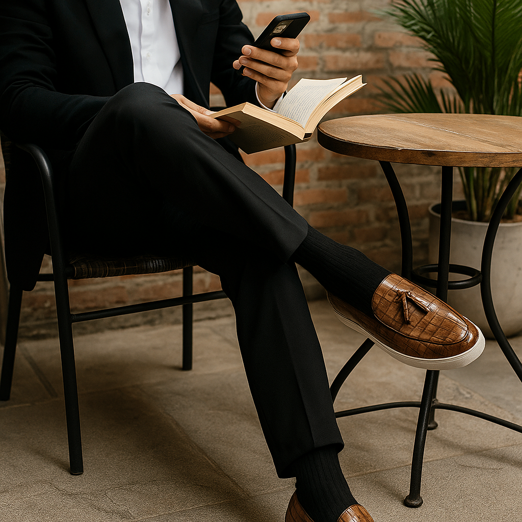 BOSS™ Croc Prestige - Luxe Tassel Loafers