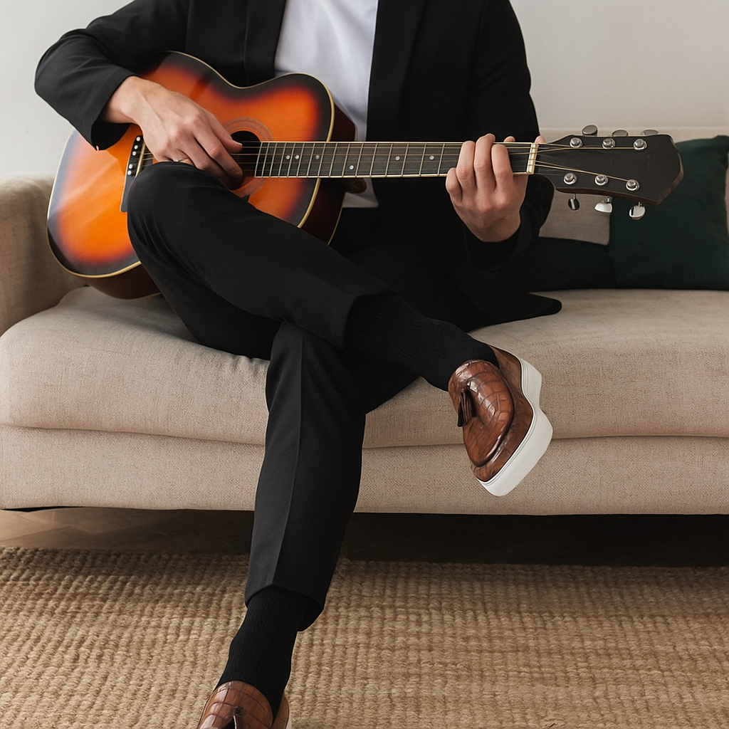BOSS™ Croc Prestige - Luxe Tassel Loafers