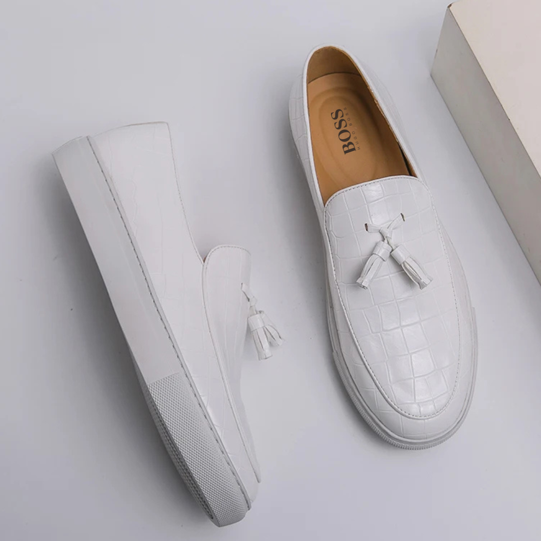 BOSS™ Croc Prestige - Luxe Tassel Loafers