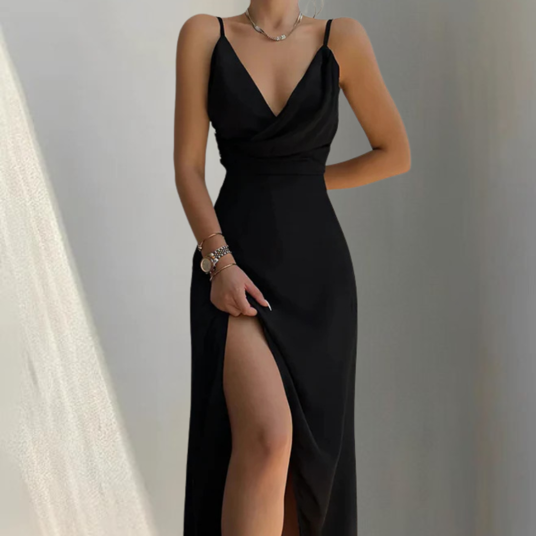 Celina Satin Dress