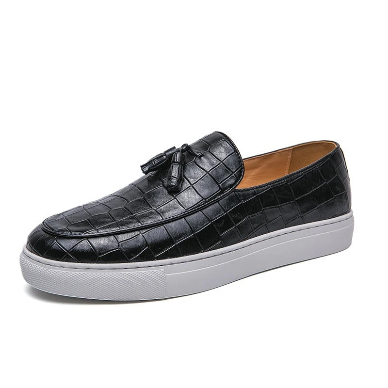 BOSS™ Croc Prestige - Luxe Tassel Loafers